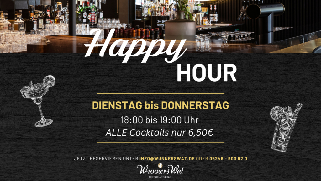 Happy Hour In Der Bar Im Hotel WunnersWat In Verl