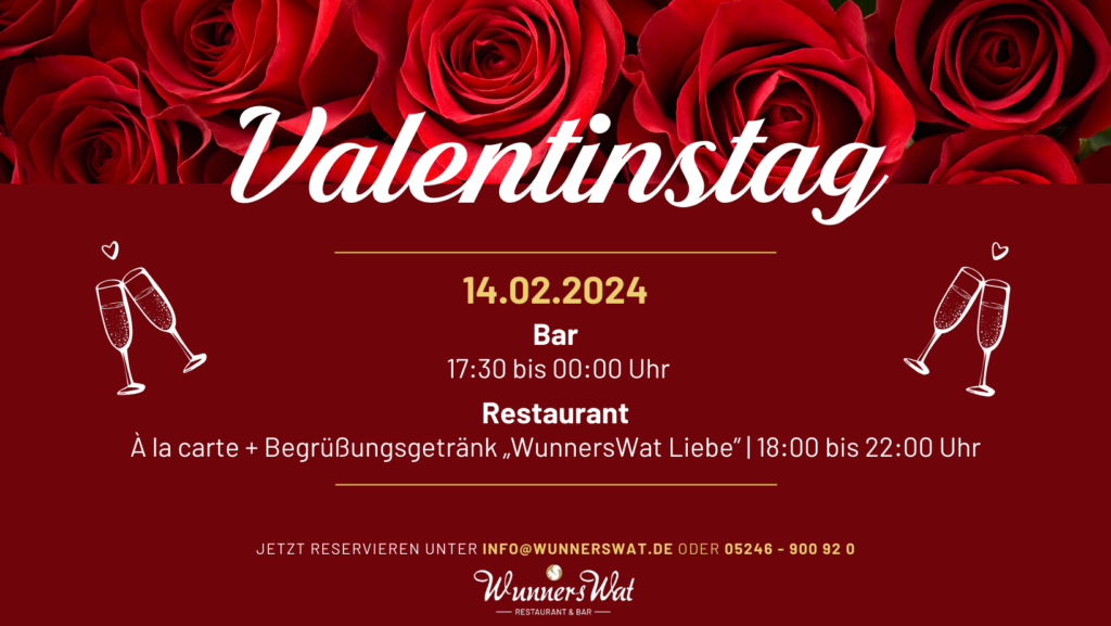 Valentinstag Im Wunnerswat Hotel In Verl